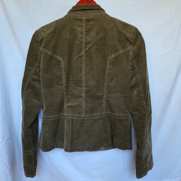 Sundance Verve Green Corduroy Blazer - Size 4 - Picture 3 of 10